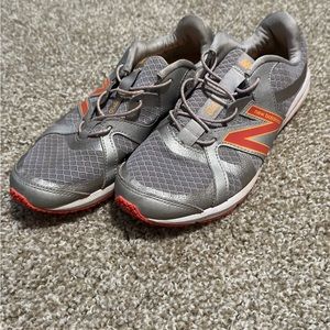 New Balance 536 NatMove Walking Shoes - Women - WW536SP Size 6 Gray/Orange